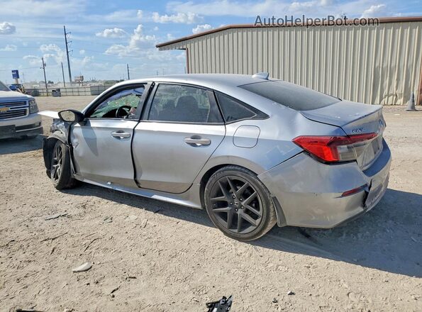 2HGFE2F56NH594219 2022 HONDA CIVIC Silver Задня ліва чверть
