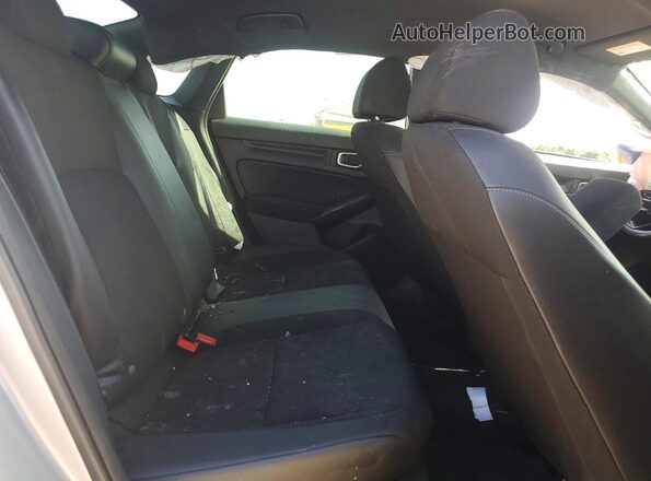 2HGFE2F56NH594219 2022 HONDA CIVIC Silver Вид задніх сидінь