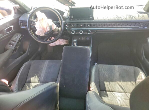 2HGFE2F56NH594219 2022 HONDA CIVIC Silver Вид панелі приладів