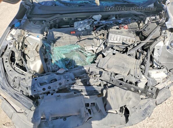2HGFE2F56NH594219 2022 HONDA CIVIC Silver Вид задньої частини салону