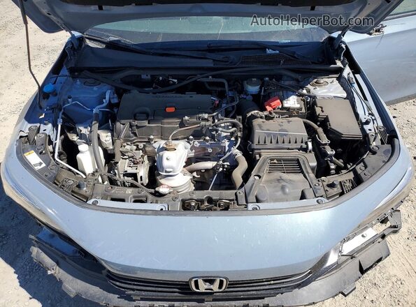 2HGFE2F56NH594284 2022 HONDA CIVIC Gray უკანა სალონის ხედი