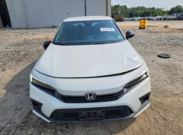 2HGFE2F56NH606014 2022 HONDA CIVIC Белый Вид спереди