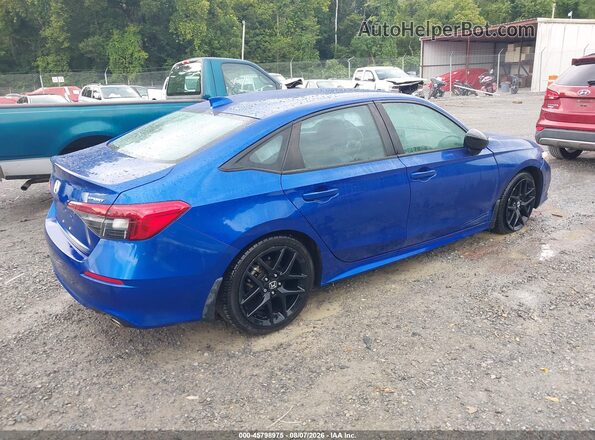 2HGFE2F56PH506854 2023 HONDA CIVIC Blue Rear right
