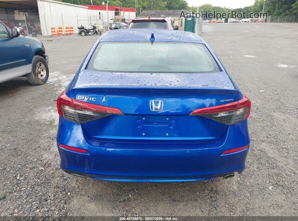 2HGFE2F56PH506854 2023 HONDA CIVIC Blue 