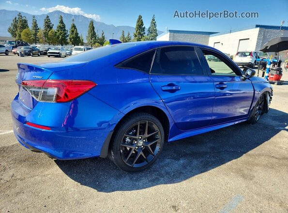2HGFE2F56PH520866 2023 HONDA CIVIC Blue Հետևի աջ
