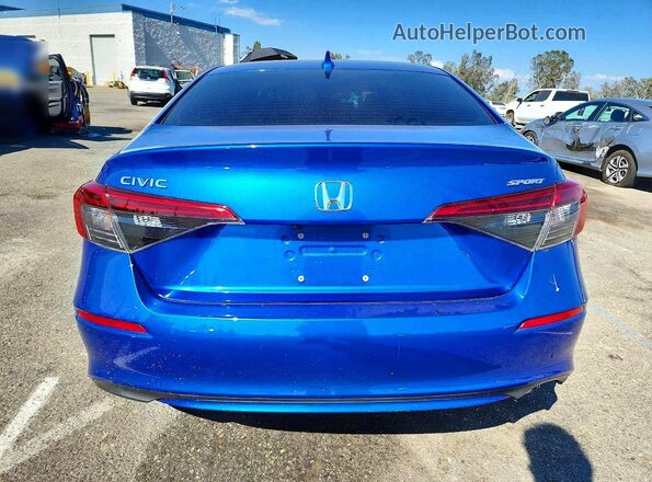 2HGFE2F56PH520866 2023 HONDA CIVIC Blue Հետևի տեսք