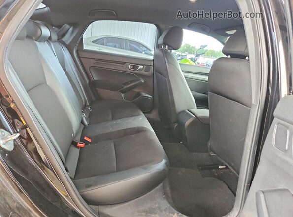 2HGFE2F56PH531155 2023 HONDA CIVIC Black Vista de los asientos traseros