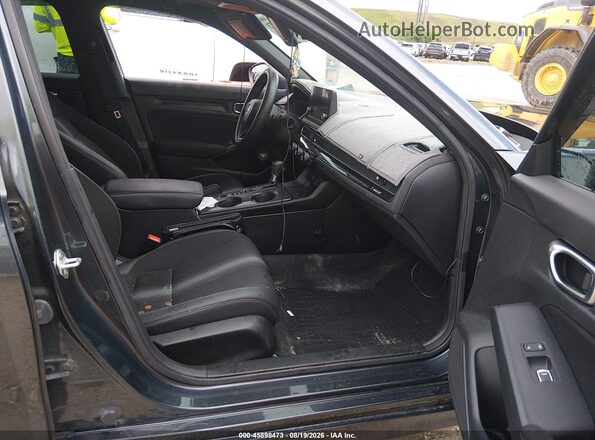 2HGFE2F56PH541345 2023 HONDA CIVIC Gray Вид салону спереду