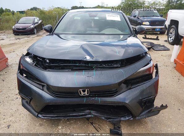 2HGFE2F56PH541345 2023 HONDA CIVIC Gray Вид задньої частини салону