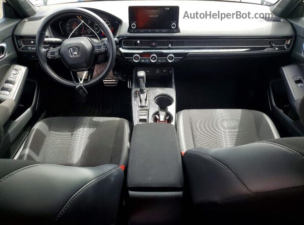 2HGFE2F56RH537251 2024 HONDA CIVIC Black Dashboard view