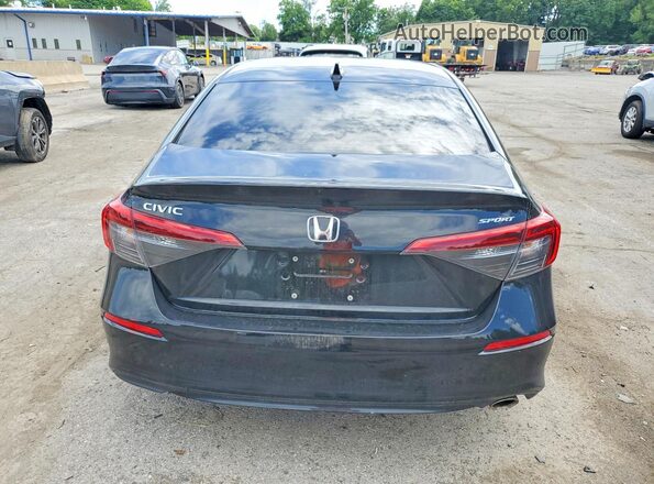 2HGFE2F56RH537251 2024 HONDA CIVIC Black Rear view