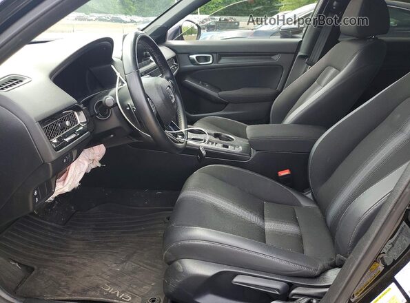 2HGFE2F56RH537251 2024 HONDA CIVIC Black Front interior view