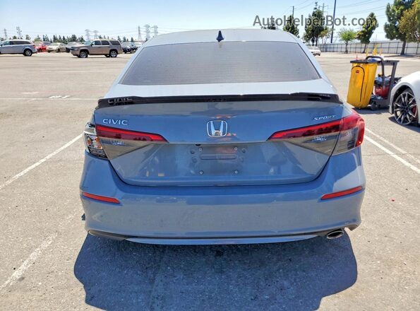 2HGFE2F56RH561971 2024 HONDA CIVIC Blue უკანა ხედი