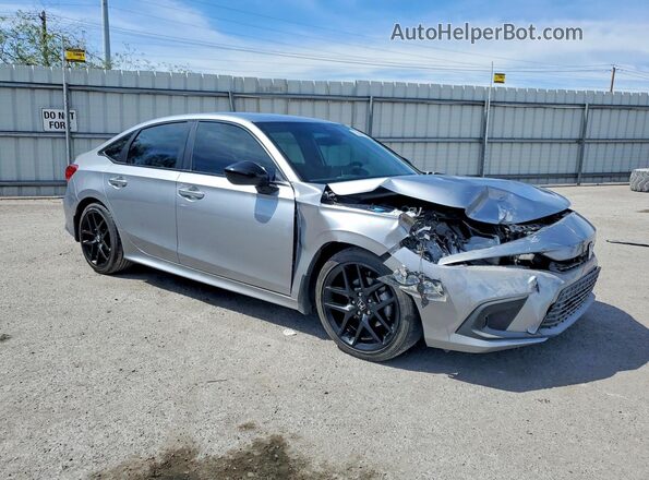 2HGFE2F56RH577717 2024 HONDA CIVIC Серый Передняя правая четверть