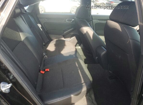 2HGFE2F56RH581265 2024 HONDA CIVIC Black Rear seats view