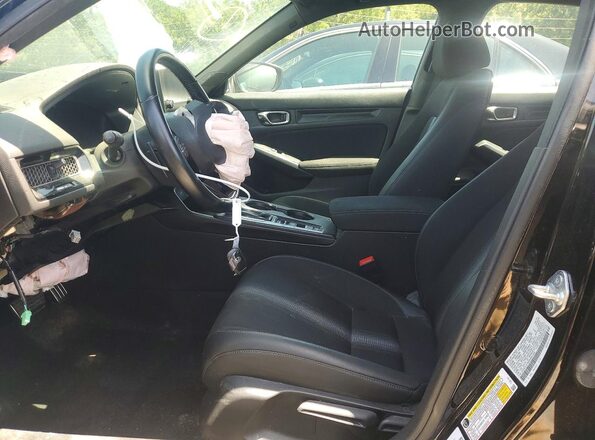 2HGFE2F56RH581265 2024 HONDA CIVIC Black Front interior view