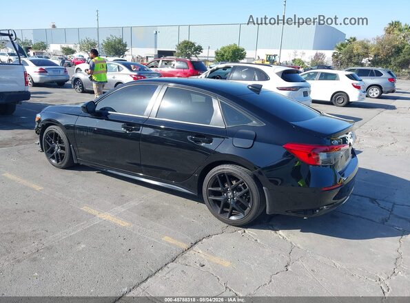 2HGFE2F56RH584859 2024 HONDA CIVIC Black Հետևի ձախ