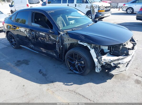 2HGFE2F56RH584859 2024 HONDA CIVIC Black Դիմացի տեսք