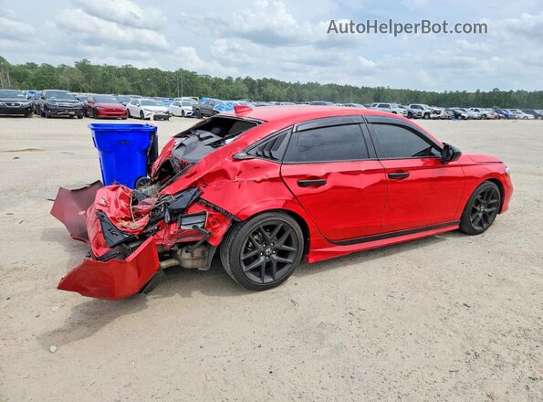 2HGFE2F56SH502943 2025 HONDA CIVIC Red უკანა მარჯვენა