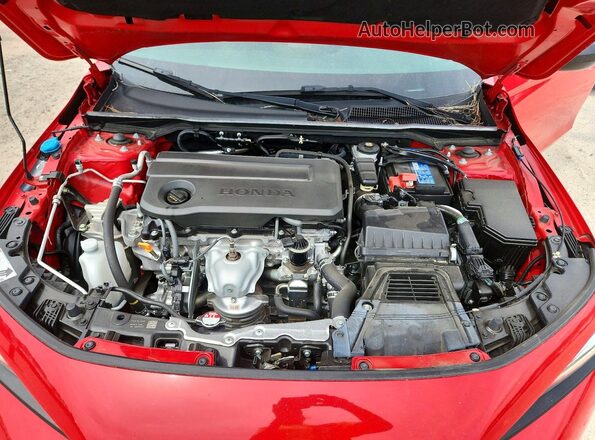 2HGFE2F56SH502943 2025 HONDA CIVIC Red უკანა სალონის ხედი