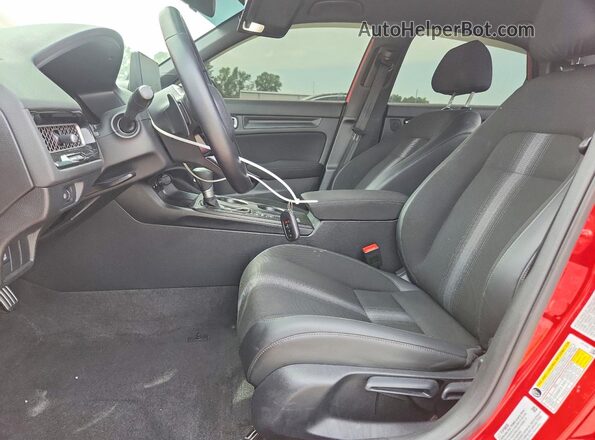 2HGFE2F56SH502943 2025 HONDA CIVIC Red წინა სალონის ხედი