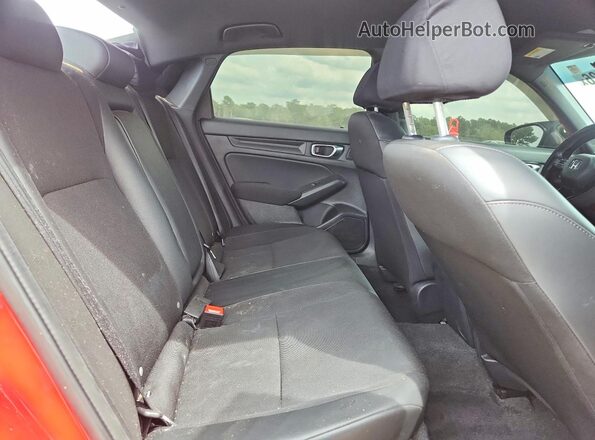 2HGFE2F56SH502943 2025 HONDA CIVIC Red უკანა სავარძლების ხედი