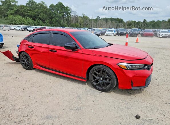 2HGFE2F56SH502943 2025 HONDA CIVIC Red წინა მარჯვენა