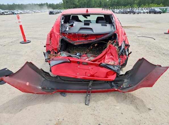 2HGFE2F56SH502943 2025 HONDA CIVIC Red უკანა ხედი