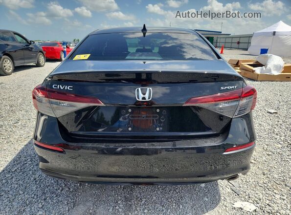 2HGFE2F56SH518009 2025 HONDA CIVIC Черный Вид сзади