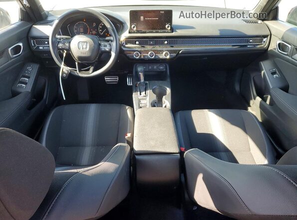 2HGFE2F56SH520200 2025 HONDA CIVIC Gray Вид панелі приладів