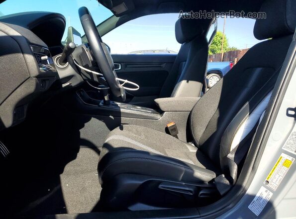 2HGFE2F56SH520200 2025 HONDA CIVIC Gray Вид салону спереду
