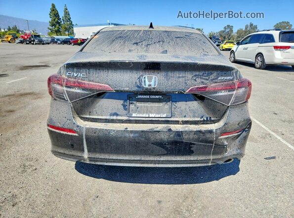 2HGFE2F56SH522416 2025 HONDA CIVIC Black Вид ззаду