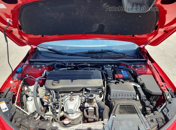2HGFE2F56SH536980 2025 HONDA CIVIC Red Вид задньої частини салону