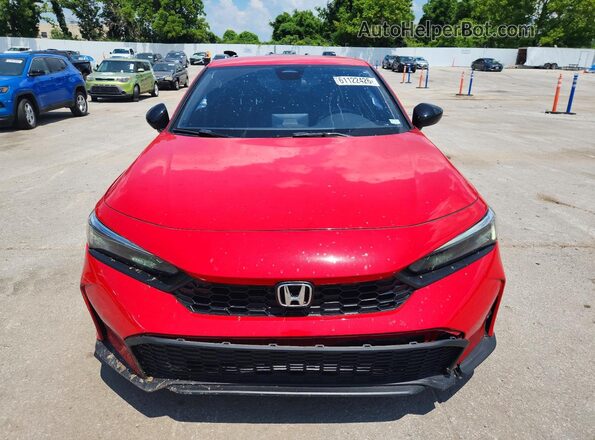 2HGFE2F56SH536980 2025 HONDA CIVIC Red Вид спереду