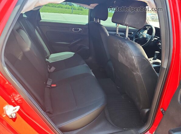 2HGFE2F56SH536980 2025 HONDA CIVIC Red Вид задніх сидінь