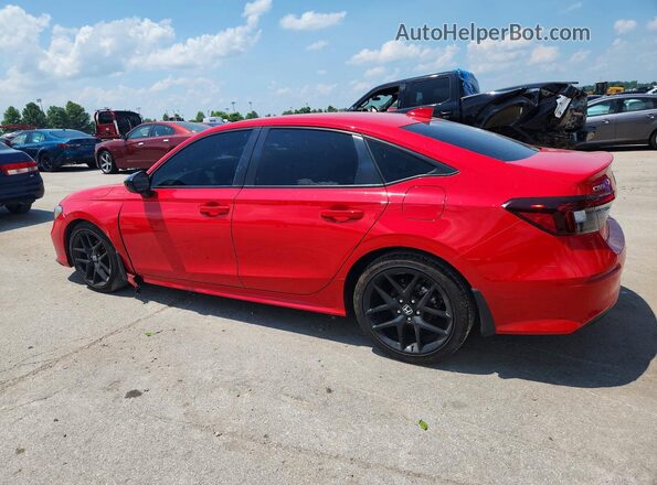 2HGFE2F56SH536980 2025 HONDA CIVIC Red Задня ліва чверть