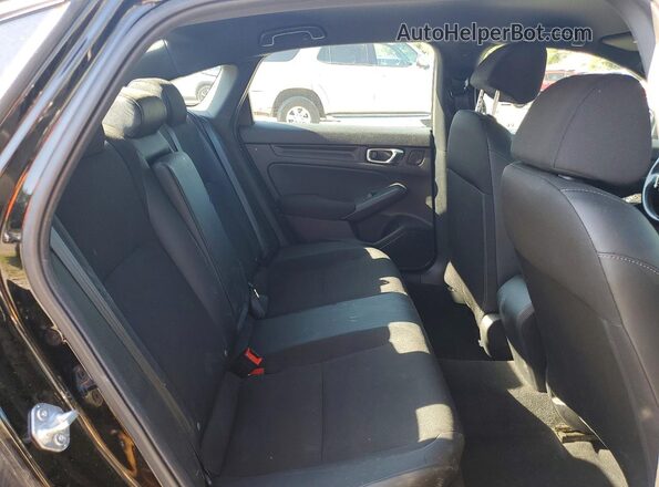 2HGFE2F56SH556517 2025 HONDA CIVIC Black Vista de los asientos traseros