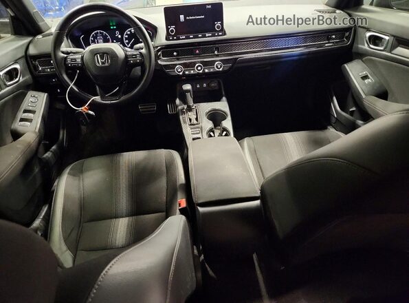 2HGFE2F56SH561796 2025 HONDA CIVIC Black Вид панелі приладів