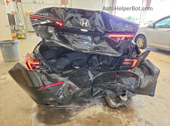 2HGFE2F56SH561796 2025 HONDA CIVIC Black Вид ззаду