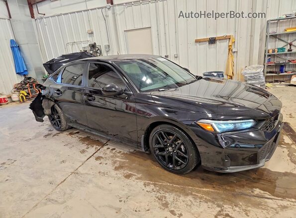 2HGFE2F56SH561796 2025 HONDA CIVIC Black Передня права чверть