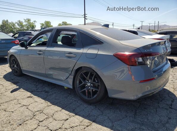 2HGFE2F56SH591946 2025 HONDA CIVIC Gray Rear left