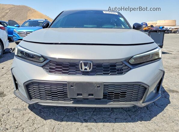 2HGFE2F56SH591946 2025 HONDA CIVIC Gray Front view