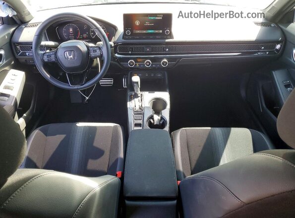 2HGFE2F56SH591946 2025 HONDA CIVIC Gray Dashboard view