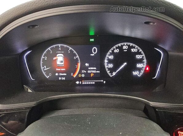 2HGFE2F56SH601150 2025 HONDA CIVIC Серебряный Вид щитка приборов
