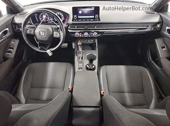 2HGFE2F56SH601150 2025 HONDA CIVIC Серебряный Вид панели приборов