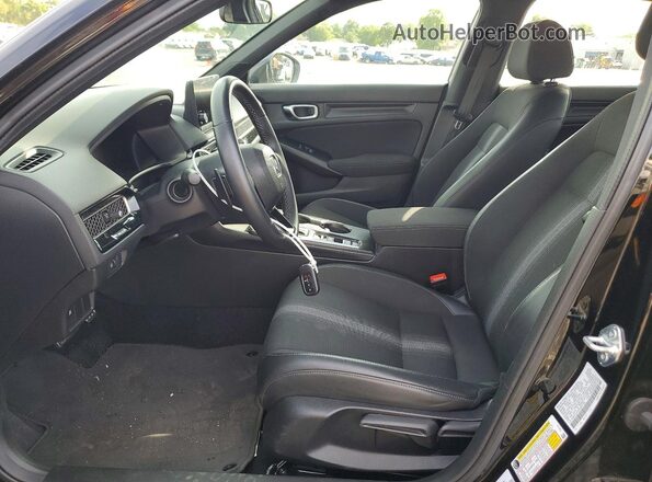 2HGFE2F56TH501230 2026 HONDA CIVIC Black Front interior view