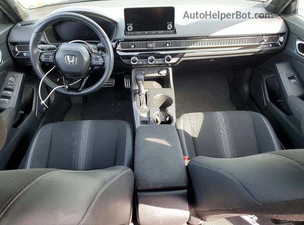 2HGFE2F56TH501230 2026 HONDA CIVIC Black Dashboard view