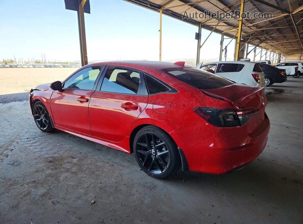 2HGFE2F56TH523888 2026 HONDA CIVIC Red Հետևի ձախ
