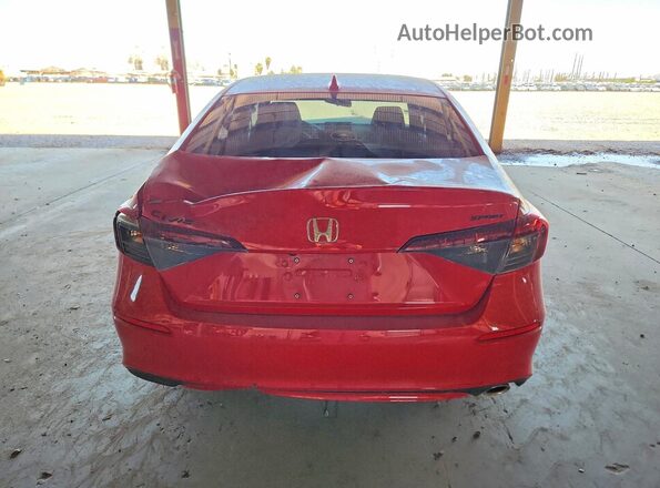 2HGFE2F56TH523888 2026 HONDA CIVIC Red Հետևի տեսք