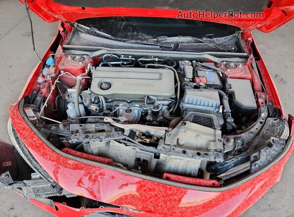 2HGFE2F56TH523888 2026 HONDA CIVIC Red Սալոնի հետևի տեսք